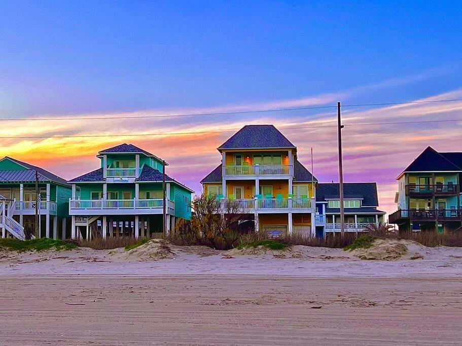 Вілла Beachfront*Spectacular View*4 Bd*Sleeps 14 Bolivar Peninsula Екстер'єр фото