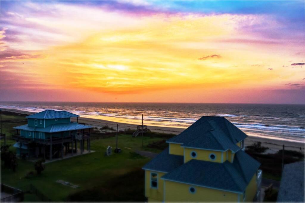 Вілла Beachfront*Spectacular View*4 Bd*Sleeps 14 Bolivar Peninsula Екстер'єр фото