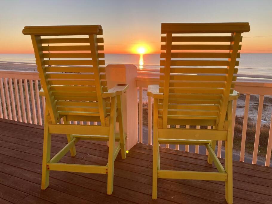 Вілла Beachfront*Spectacular View*4 Bd*Sleeps 14 Bolivar Peninsula Екстер'єр фото