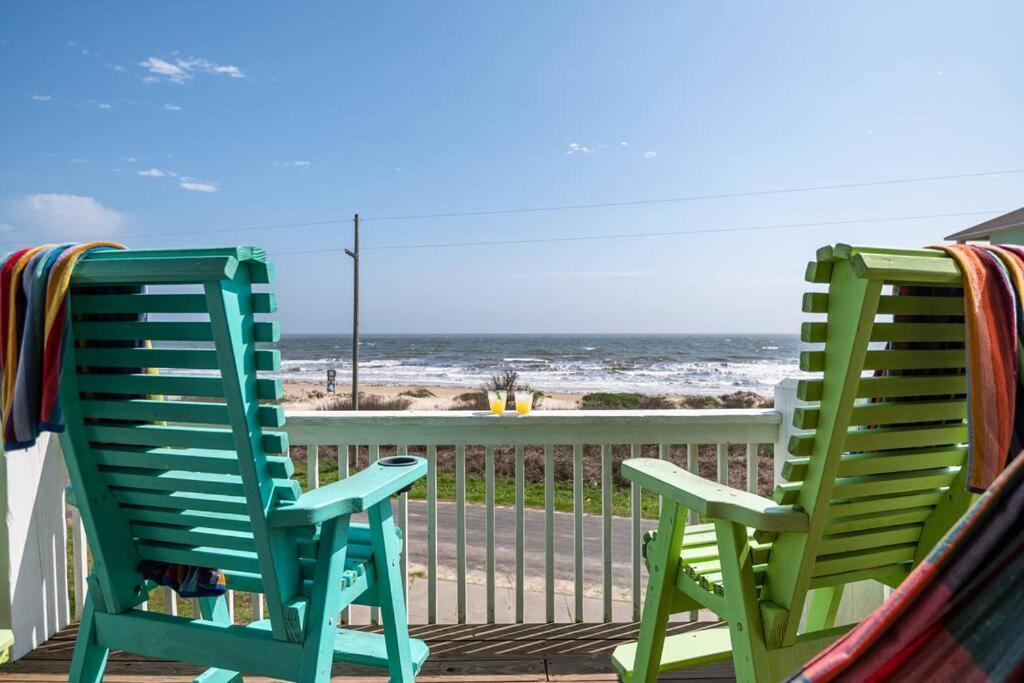 Вілла Beachfront*Spectacular View*4 Bd*Sleeps 14 Bolivar Peninsula Екстер'єр фото